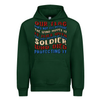 Forest Green our flag Urban Hoodie - MaliasSmallBusiness