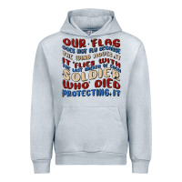 Heather Grey our flag Urban Hoodie - MaliasSmallBusiness