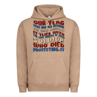 Pigment Burro our flag Urban Hoodie - MaliasSmallBusiness