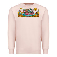 Pale Pink beer and sunshine 16oz libbey cup Premium Sweatshirt - HRA Design Shop