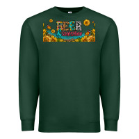 Sports Green beer and sunshine 16oz libbey cup Premium Sweatshirt - HRA Design Shop