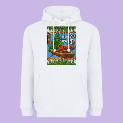 Lake Squad Air Freshener Heavyweight Hoodie Designed By Hra Design Shop
