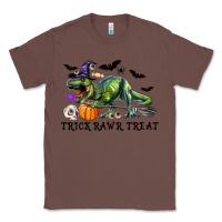 Chestnut T-Rex Trick Rawr Treat Classic Tee - RanaPortraitStore