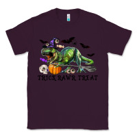 Plum T-Rex Trick Rawr Treat Classic Tee - RanaPortraitStore
