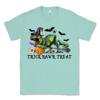 T-rex Trick Rawr Treat Classic Tee | Teevron