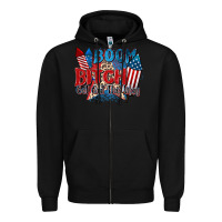 Black boom bitch get out the way Zipper Hoodie - Zillion Design Studio