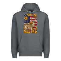 Rock Western American Deer Premium Hoodie - LillyAllenDesigns