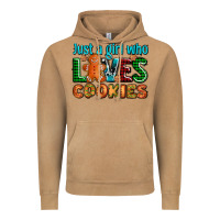 Vintage Camel just a girl who loves cookies Vintage Hoodie - AdoDesignShop