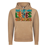 Just A Girl Who Loves Cookies Vintage Hoodie | Teevron