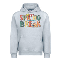 Heather Grey spring break Urban Hoodie - MaliasSmallBusiness