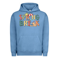 Pigment Pebble Blue spring break Urban Hoodie - MaliasSmallBusiness