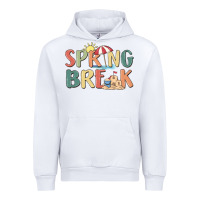 White spring break Urban Hoodie - MaliasSmallBusiness