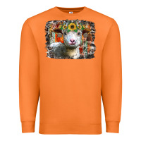 Carrot sunflower sheep Premium Sweatshirt - RacoonDesign
