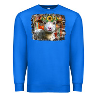 True Royal sunflower sheep Premium Sweatshirt - RacoonDesign