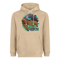 Mushroom neon moon Heavyweight Hoodie - SublimationCraftShop