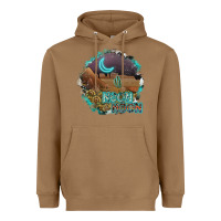 Toasted Coconut neon moon Heavyweight Hoodie - SublimationCraftShop