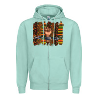 Black History Brushstroke Zipper Hoodie | Teevron