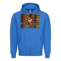True Royal black history brushstroke Zipper Hoodie - texasbilliewilder
