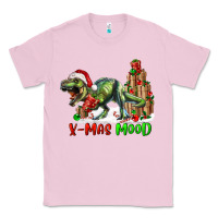 Bubblegum Pink t rex x mas mood Classic Tee - RanaPortraitStore