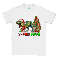 White t rex x mas mood Classic Tee - RanaPortraitStore