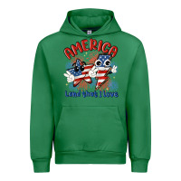 Emerald america land that i love Urban Hoodie - MaliasSmallBusiness