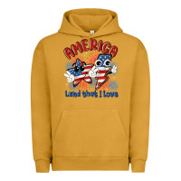 Pigment Peanut Butter america land that i love Urban Hoodie - MaliasSmallBusiness