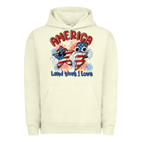 Pigment Pistachio america land that i love Urban Hoodie - MaliasSmallBusiness
