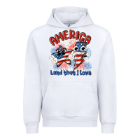 White america land that i love Urban Hoodie - MaliasSmallBusiness