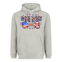Moon Dust 4th of July Dog Mom Heavyweight Hoodie - CowGirlArtShop