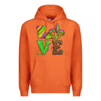 Carrot love mardi gras Premium Hoodie - Jasminsmagicworld
