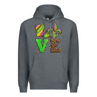 Rock love mardi gras Premium Hoodie - Jasminsmagicworld