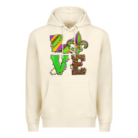 Sandshell love mardi gras Premium Hoodie - Jasminsmagicworld