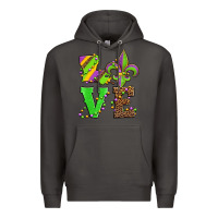 Smoke love mardi gras Premium Hoodie - Jasminsmagicworld
