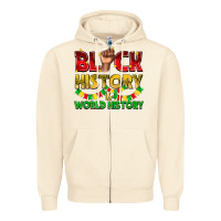 Sandshell black history is world history Zipper Hoodie - texasbilliewilder