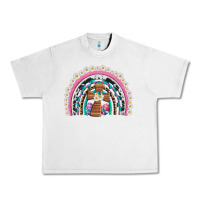 Lunar Rock easter cross daisy egg rainbow Urban Heavy Tee - Artiststas