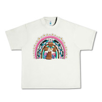 Pistachio easter cross daisy egg rainbow Urban Heavy Tee - Artiststas