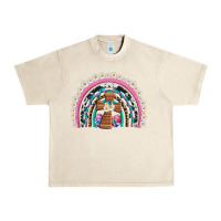 Sandshell easter cross daisy egg rainbow Urban Heavy Tee - Artiststas