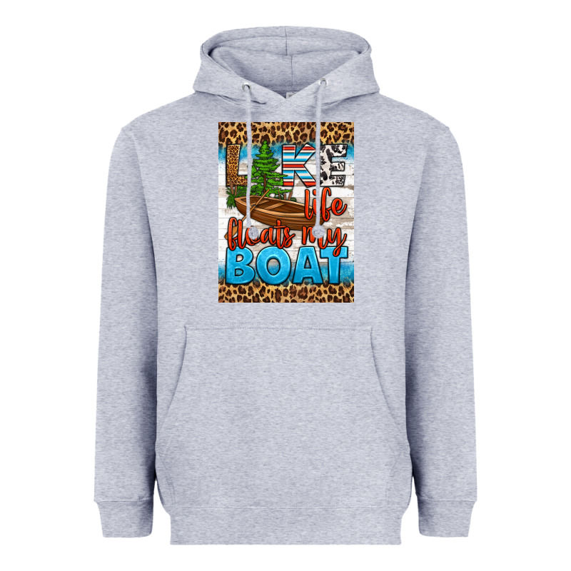 Lake Life Floats My Boat Air Freshener Heavyweight Hoodie by HRA Design Shop | Teevron