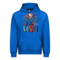 Cobalt hooray for the usa Urban Hoodie - MaliasSmallBusiness