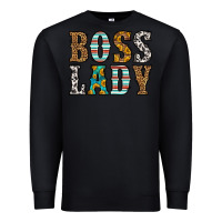 Black western boss lady Premium Sweatshirt - HRA Design Shop
