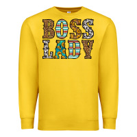 Lemon western boss lady Premium Sweatshirt - HRA Design Shop