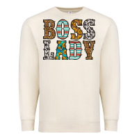 Sandshell western boss lady Premium Sweatshirt - HRA Design Shop