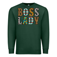 Sports Green western boss lady Premium Sweatshirt - HRA Design Shop
