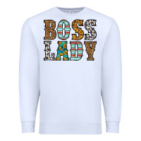 White western boss lady Premium Sweatshirt - HRA Design Shop