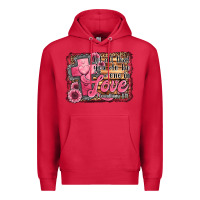 Cardinal let all that you do be done in love Premium Hoodie - Jasminsmagicworld
