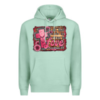 Seafoam let all that you do be done in love Premium Hoodie - Jasminsmagicworld