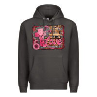Smoke let all that you do be done in love Premium Hoodie - Jasminsmagicworld