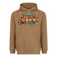 Toasted Coconut dialysis crew Heavyweight Hoodie - CowhideDigitalArt