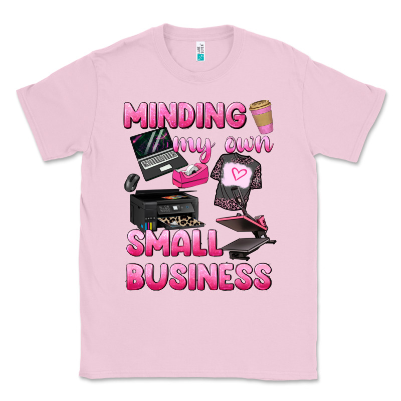 Minding My Own Small Business Classic Tee by texasbilliewilder | Teevron
