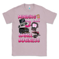 Lilac minding my own small business Classic Tee - texasbilliewilder